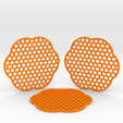 gridcoasters.jpg Archivo 3D Grid Coasters・Diseño para descargar y imprimir en 3D