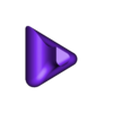 vase_triangular.STL Ausgefallene Vase. Blumentopf