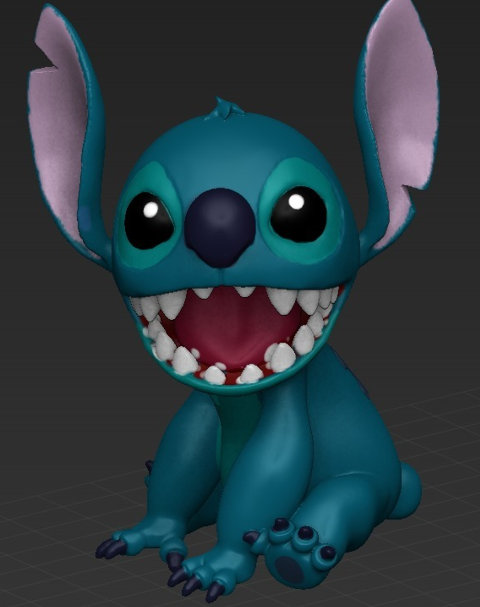 Free STL file Stitch [Lilo and Stitch]・3D printing model to download・Cults