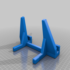 laptopStand2.png Free SCAD file Customizable Laptop Stand (Near-Vertical)・3D printable model to download, dantu