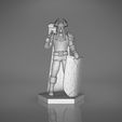 Paladin-front_perspective.257.jpg ELF PALADIN CHARACTER GAME FIGURES 3D print model