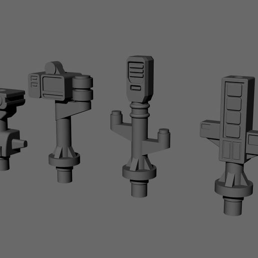 🤖 Base Addons for Transformers Earthrise Scorponok・Free 3D File for ・Cults