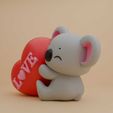 3d-model-of-koala-and-hear-for-valentine-day-6.jpg 3d model of koala and heart for valentine day