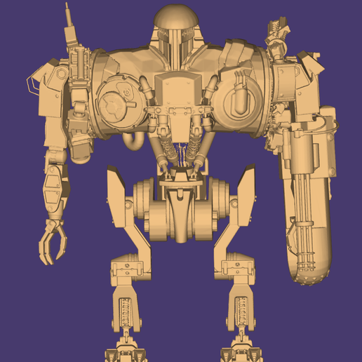 Robocain 3D model