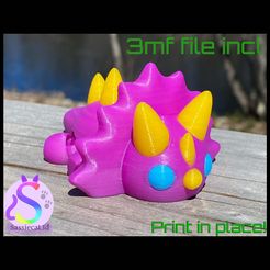 zeratops_normal.jpg STL-Datei Zeratops・Design für 3D-Drucker zum herunterladen