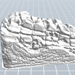 3.PNG Fichier STL gratuit mur en ruine・Plan imprimable en 3D à télécharger