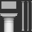 25-ZBrush-Document.jpg 90 classical columns decoration collection -90 pieces 3D Model