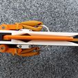 adderini_pistol_08.jpg Adderini - 3D Printed Repeating Slingbow / Crossbow Pistol