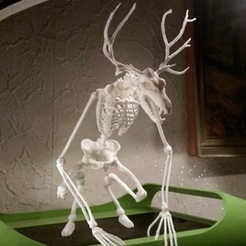 Capture d’écran 2017-03-28 à 15.07.44.png Free STL file Unknown Creatures N° 1 - Wendigo Skeleton・3D print design to download