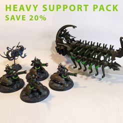 heavy_supports.jpg Archivo 3D Paquete de soportes pesados Nekhron・Objeto para impresora 3D para descargar