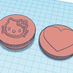 grinder_1.png STL file hello kitty grinder・3D printer design to download