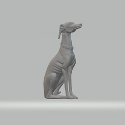 1.png STL file Greyhound Dog 3D print model・3D printing template to download