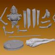partes.jpg Kali Goddess for 3D print