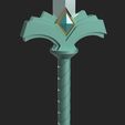 Longsword-Handle.jpg Legend of Zelda Skyward Sword - Goddess Sword and Longsword