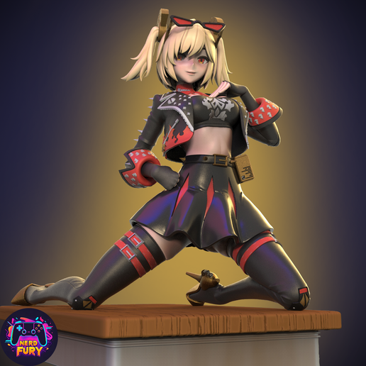 Zenless Zone Zero - Burnice White