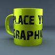 Preview2.jpg Creamic mug with textures and render scene 3D model