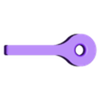key.stl basic lock for wood box ou wood chest