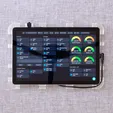 Samsung-Tab-A9-_Rear-Frame-with-tablet.webp Samsung Galaxy Tab A9 Plus 11" SM-X210 / SM-X215 / SM-X216B Wall Mount