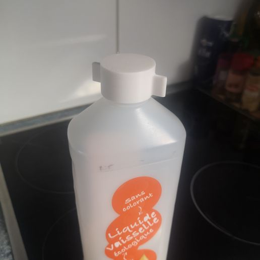 Biocoop Dishwashing Liquid Bottle Cap 3D model