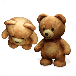 portada.png TEDDY 3D MODEL - 3D PRINTING - OBJ - FBX - 3D PROJECT BEAR CREATE AND GAME TOY  TEDDY PET TEDDY KID CHILD SCHOOL  PET
