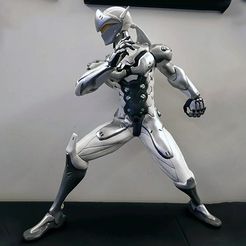 image1.jpeg Archivo 3D Figurita Cyber Ninja Genji・Modelo imprimible en 3D para descargar