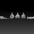 453454.jpg usa soldiers tank crew 3D print model