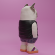 0002.png High Quality British Shorthair Cat Human Figure for 3D printing