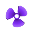 Propeller25_3B_40S.stl DIY ship propeller