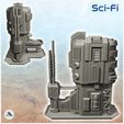 3.jpg Sci-Fi industrial structure with chimney and energy blocks (17) - Future Sci-Fi SF Infinity Terrain Tabletop Scifi