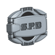 SPD1.png Dekaranger / Power Ranger Spd Belt Buckle