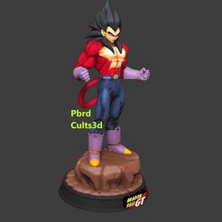 STL file Dragon Ball GT / Multiverse - Son Bra - 2 MODELS INCLUDED 🐉・3D  printable model to download・Cults