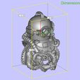 44.jpg Diving helmet with octopus