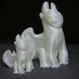 Light Fury 4.JPG Archivo STL Light Fury (Easy print no support)・Objeto de impresión 3D para descargar