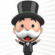 33.png Mr. Monopoly  ( FUSION MASHUP COSPLAYERS ACTION FIGURES FAN ART COLLECTIBLES ANIME CHIBI )
