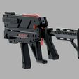Punisher-back.jpg STL file Slinghammer Conversion Kit - 7 Shoot 6.5" Arrow / 8 Shoot 7.5" for Powerstroke Version Magazine・3D print design to download