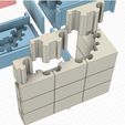 v31.5.jpg Mold for Interlocking blocks of cement or gypsum