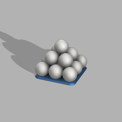 Golfball-Pyramide.png Golf ball pyramid 3x3