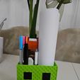 Minecraft-Creeper-Pen-Holder-13.jpg Minecraft Creeper Pencil Case- 3d Printer Toolbox