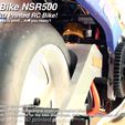 MRCB_NSR500_HORIZONTAL_3000x2000_11.jpg MyRCBike NSR500, First 1/5 3D printable RC Bike with 1/10 RC Car electronics