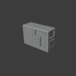 Main-View.jpg 1:24 Scale Power Generator Battery Bank Housing Shell