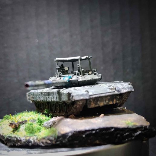 Miniature 1:43 Char Russe T80 BVM – Véhicule Militaire, Gris