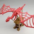 fd-03.jpg Fichier STL Dragon volant (automate)・Modèle à télécharger et à imprimer en 3D