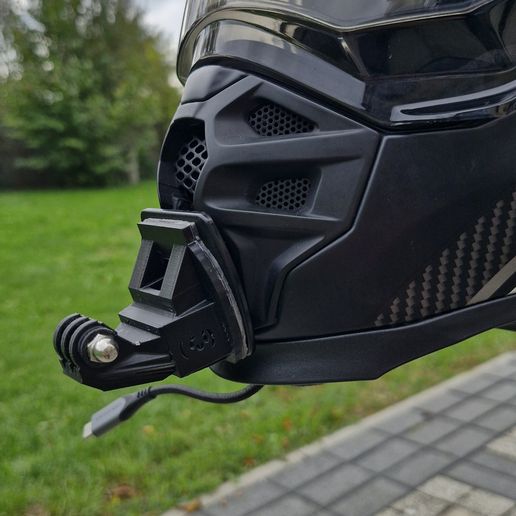 🦂 GoPro chin mount for the SCORPION ADF-9000 AIR TRAIL helmet