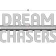 DC-100mm-ornament-06.jpg Dream chasers onlay relief 3D print model
