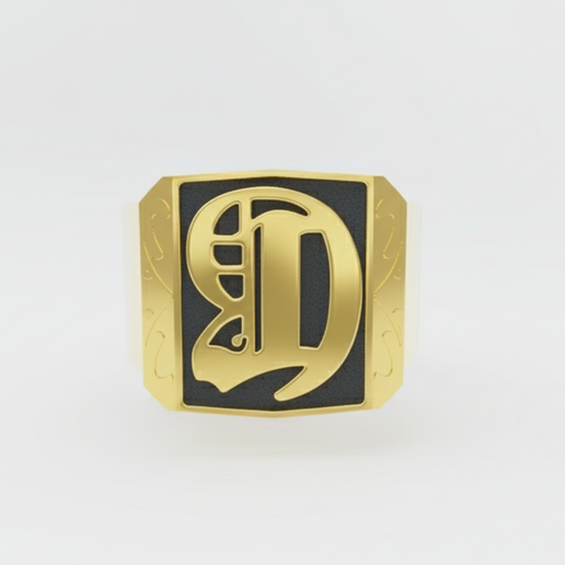 😵 red dead redemption dutch's ring・Free STL File for 3D printing・Cults