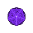 d20v2.stl STL file Laced D20 dice - Presupported・3D printable model to download