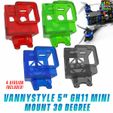 Vannystyle-5-Inch-GH11-Mini-30-Degree-Mount-1.jpg Vannystyle 5 Inch Frame Gopro Hero 11 Mini 30 Degree