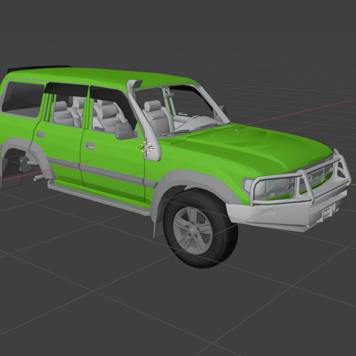 Toyota Land Cruiser 80 RC Model