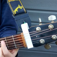 P_20190512_192748.jpg Archivo STL gratis Correa de clip para guitarra・Modelo de impresión 3D para descargar