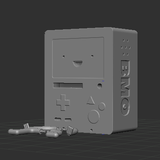 BMO figure for edges 3D model